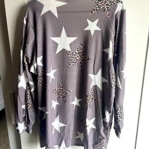 Heimish waffle knit long cardi
